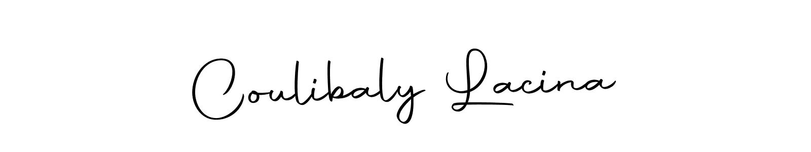 Design your own signature with our free online signature maker. With this signature software, you can create a handwritten (Autography-DOLnW) signature for name Coulibaly Lacina. Coulibaly Lacina signature style 10 images and pictures png