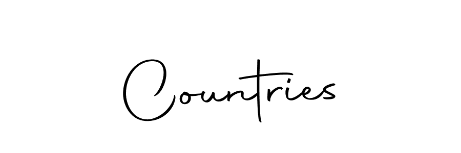You can use this online signature creator to create a handwritten signature for the name Countries. This is the best online autograph maker. Countries signature style 10 images and pictures png