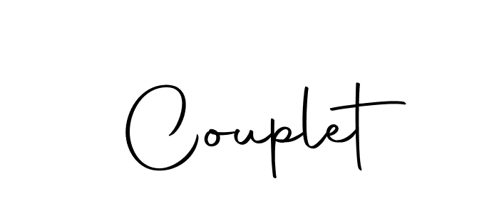 You should practise on your own different ways (Autography-DOLnW) to write your name (Couplet) in signature. don't let someone else do it for you. Couplet signature style 10 images and pictures png