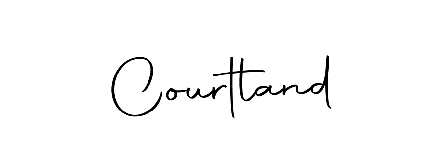 Create a beautiful signature design for name Courtland. With this signature (Autography-DOLnW) fonts, you can make a handwritten signature for free. Courtland signature style 10 images and pictures png