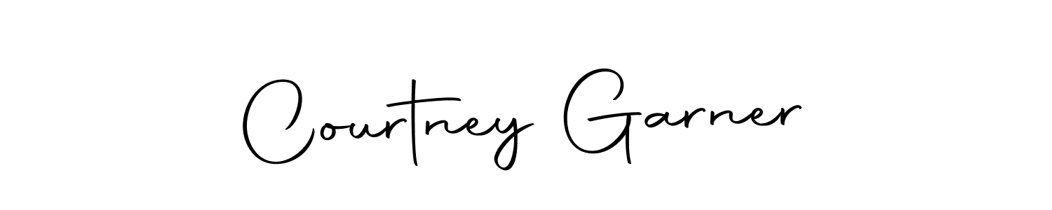 How to make Courtney Garner name signature. Use Autography-DOLnW style for creating short signs online. This is the latest handwritten sign. Courtney Garner signature style 10 images and pictures png