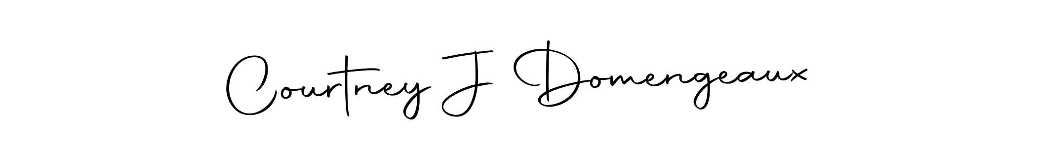 if you are searching for the best signature style for your name Courtney J Domengeaux. so please give up your signature search. here we have designed multiple signature styles  using Autography-DOLnW. Courtney J Domengeaux signature style 10 images and pictures png