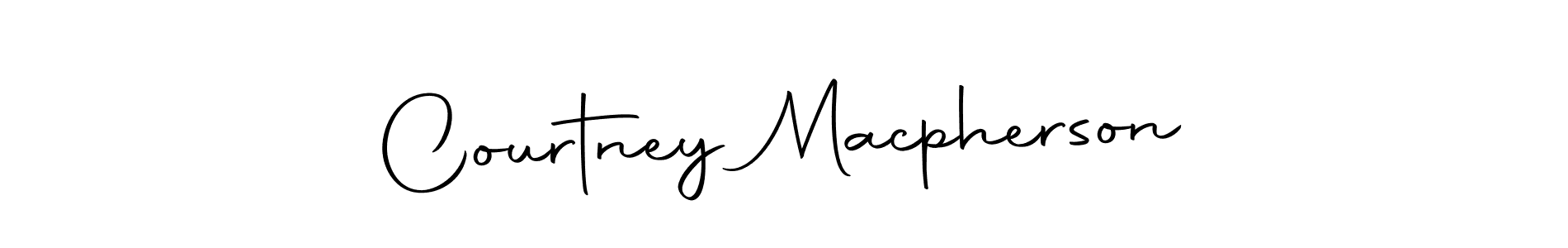 Use a signature maker to create a handwritten signature online. With this signature software, you can design (Autography-DOLnW) your own signature for name Courtney Macpherson. Courtney Macpherson signature style 10 images and pictures png