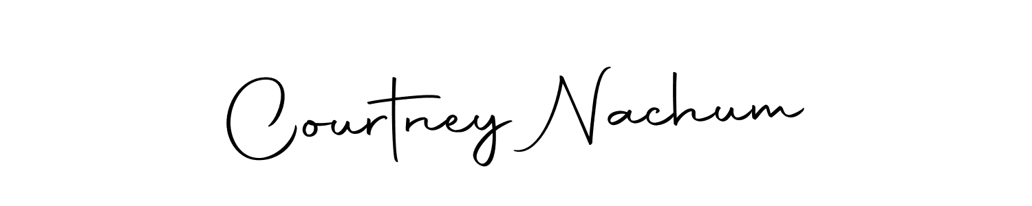 Also we have Courtney Nachum name is the best signature style. Create professional handwritten signature collection using Autography-DOLnW autograph style. Courtney Nachum signature style 10 images and pictures png