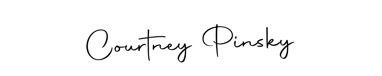 Use a signature maker to create a handwritten signature online. With this signature software, you can design (Autography-DOLnW) your own signature for name Courtney Pinsky. Courtney Pinsky signature style 10 images and pictures png