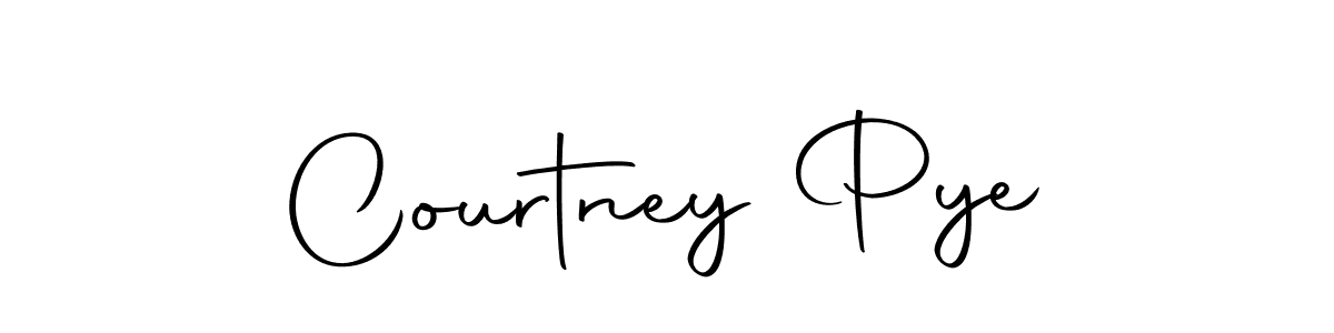 Make a short Courtney Pye signature style. Manage your documents anywhere anytime using Autography-DOLnW. Create and add eSignatures, submit forms, share and send files easily. Courtney Pye signature style 10 images and pictures png