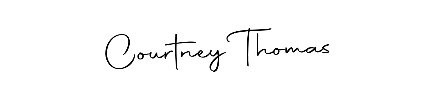 Make a beautiful signature design for name Courtney Thomas. With this signature (Autography-DOLnW) style, you can create a handwritten signature for free. Courtney Thomas signature style 10 images and pictures png
