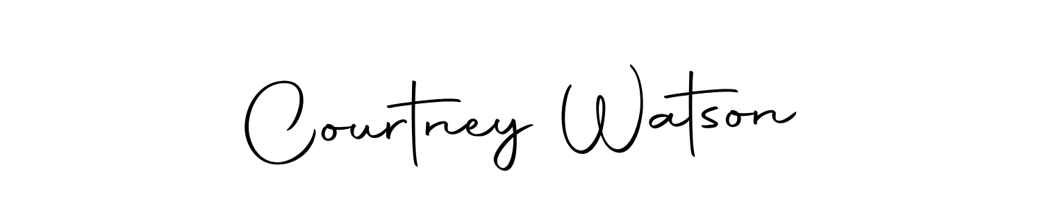 Use a signature maker to create a handwritten signature online. With this signature software, you can design (Autography-DOLnW) your own signature for name Courtney Watson. Courtney Watson signature style 10 images and pictures png