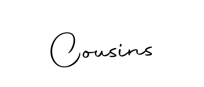 Cousins stylish signature style. Best Handwritten Sign (Autography-DOLnW) for my name. Handwritten Signature Collection Ideas for my name Cousins. Cousins signature style 10 images and pictures png