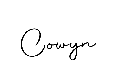 Similarly Autography-DOLnW is the best handwritten signature design. Signature creator online .You can use it as an online autograph creator for name Cowyn. Cowyn signature style 10 images and pictures png