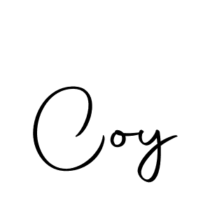 Create a beautiful signature design for name Coy. With this signature (Autography-DOLnW) fonts, you can make a handwritten signature for free. Coy signature style 10 images and pictures png