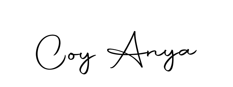 Autography-DOLnW is a professional signature style that is perfect for those who want to add a touch of class to their signature. It is also a great choice for those who want to make their signature more unique. Get Coy Anya name to fancy signature for free. Coy Anya signature style 10 images and pictures png