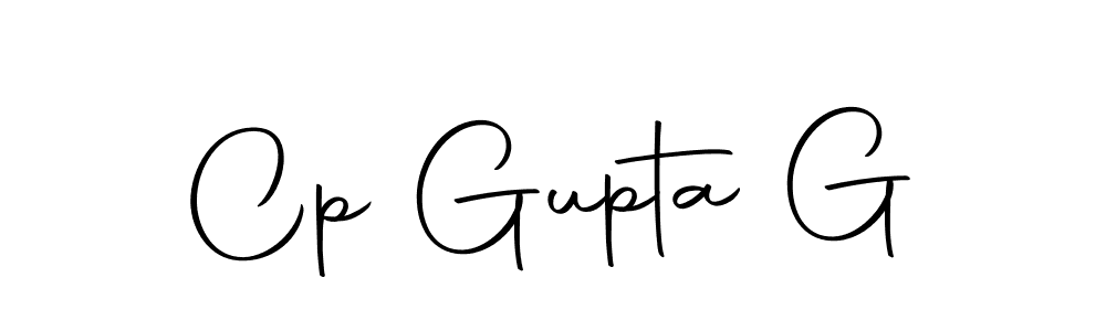 Cp Gupta G stylish signature style. Best Handwritten Sign (Autography-DOLnW) for my name. Handwritten Signature Collection Ideas for my name Cp Gupta G. Cp Gupta G signature style 10 images and pictures png