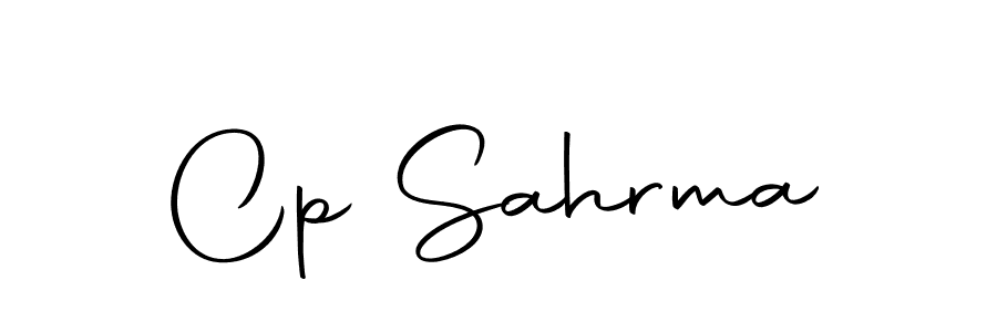 How to make Cp Sahrma signature? Autography-DOLnW is a professional autograph style. Create handwritten signature for Cp Sahrma name. Cp Sahrma signature style 10 images and pictures png