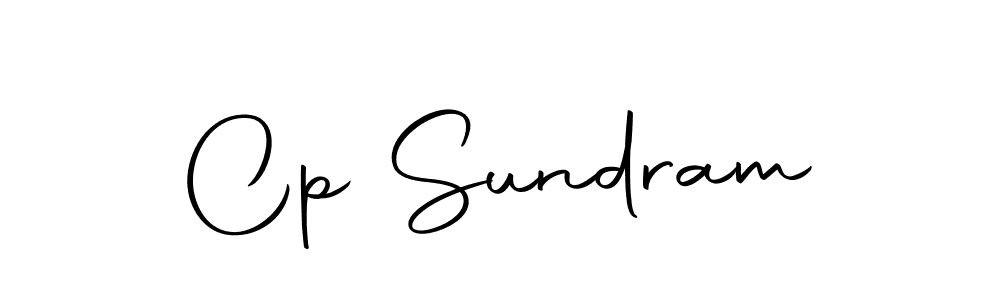 You should practise on your own different ways (Autography-DOLnW) to write your name (Cp Sundram) in signature. don't let someone else do it for you. Cp Sundram signature style 10 images and pictures png