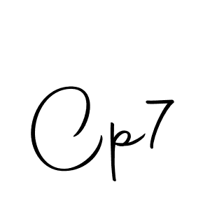 Design your own signature with our free online signature maker. With this signature software, you can create a handwritten (Autography-DOLnW) signature for name Cp7. Cp7 signature style 10 images and pictures png