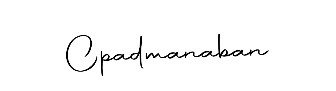 Make a beautiful signature design for name Cpadmanaban. Use this online signature maker to create a handwritten signature for free. Cpadmanaban signature style 10 images and pictures png