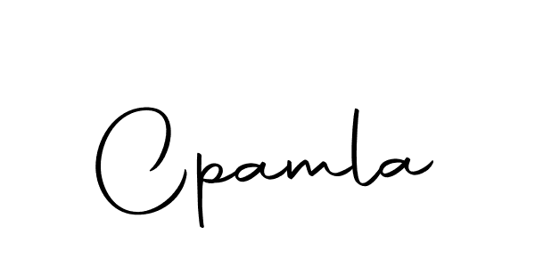 The best way (Autography-DOLnW) to make a short signature is to pick only two or three words in your name. The name Cpamla include a total of six letters. For converting this name. Cpamla signature style 10 images and pictures png