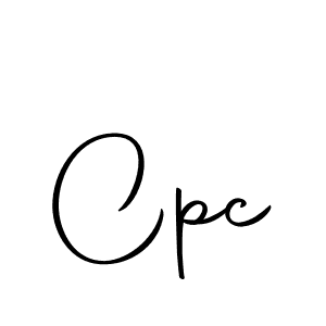 Create a beautiful signature design for name Cpc. With this signature (Autography-DOLnW) fonts, you can make a handwritten signature for free. Cpc signature style 10 images and pictures png