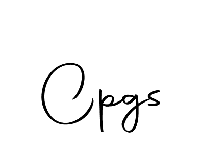 Design your own signature with our free online signature maker. With this signature software, you can create a handwritten (Autography-DOLnW) signature for name Cpgs. Cpgs signature style 10 images and pictures png