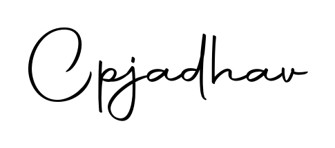 Achieve flawless digital penmanship with Cpjadhav name in Autography-DOLnW font. The perfect tool for creating online signatures. Cpjadhav signature style 10 images and pictures png