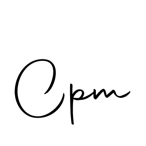 How to make Cpm signature? Autography-DOLnW is a professional autograph style. Create handwritten signature for Cpm name. Cpm signature style 10 images and pictures png