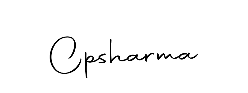 if you are searching for the best signature style for your name Cpsharma. so please give up your signature search. here we have designed multiple signature styles  using Autography-DOLnW. Cpsharma signature style 10 images and pictures png