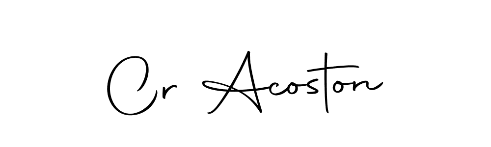 Also You can easily find your signature by using the search form. We will create Cr Acoston name handwritten signature images for you free of cost using Autography-DOLnW sign style. Cr Acoston signature style 10 images and pictures png