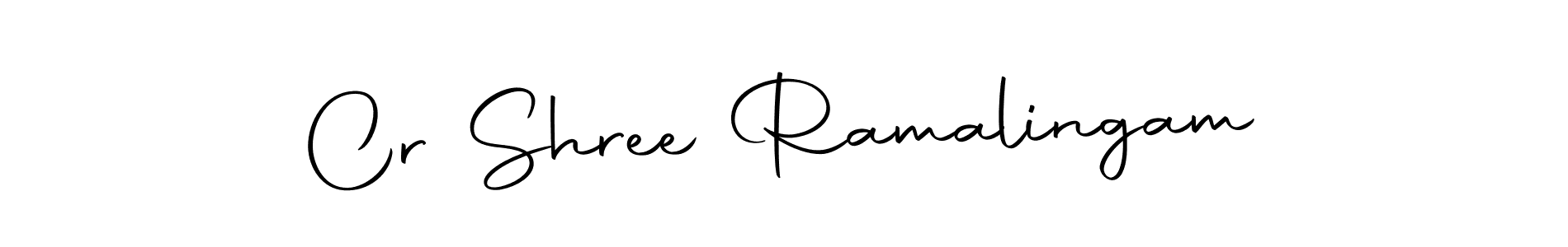 Make a beautiful signature design for name Cr Shree Ramalingam. With this signature (Autography-DOLnW) style, you can create a handwritten signature for free. Cr Shree Ramalingam signature style 10 images and pictures png