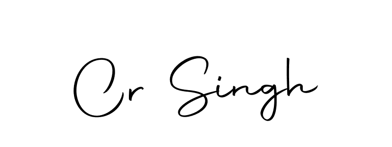 How to make Cr Singh signature? Autography-DOLnW is a professional autograph style. Create handwritten signature for Cr Singh name. Cr Singh signature style 10 images and pictures png