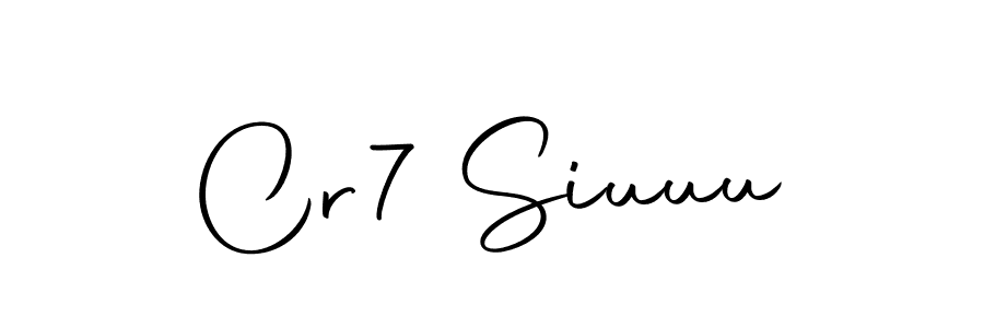 How to Draw Cr7 Siuuu signature style? Autography-DOLnW is a latest design signature styles for name Cr7 Siuuu. Cr7 Siuuu signature style 10 images and pictures png