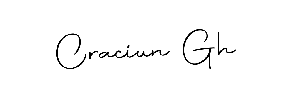 Make a beautiful signature design for name Craciun Gh. With this signature (Autography-DOLnW) style, you can create a handwritten signature for free. Craciun Gh signature style 10 images and pictures png