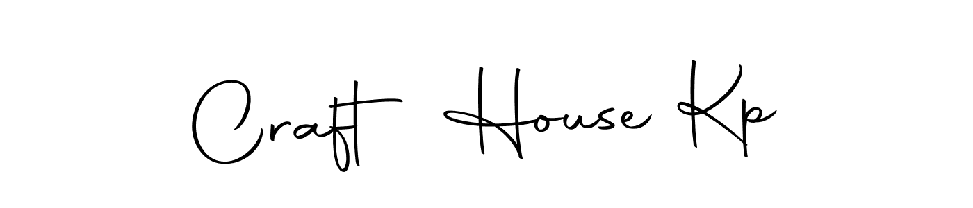 Design your own signature with our free online signature maker. With this signature software, you can create a handwritten (Autography-DOLnW) signature for name Craft House Kp. Craft House Kp signature style 10 images and pictures png