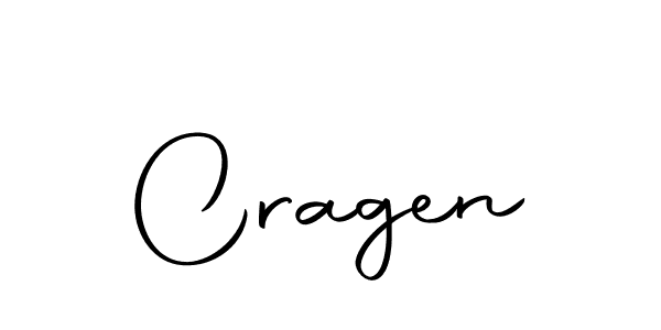 Design your own signature with our free online signature maker. With this signature software, you can create a handwritten (Autography-DOLnW) signature for name Cragen. Cragen signature style 10 images and pictures png