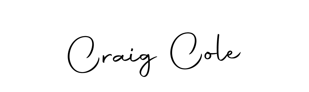 Create a beautiful signature design for name Craig Cole. With this signature (Autography-DOLnW) fonts, you can make a handwritten signature for free. Craig Cole signature style 10 images and pictures png