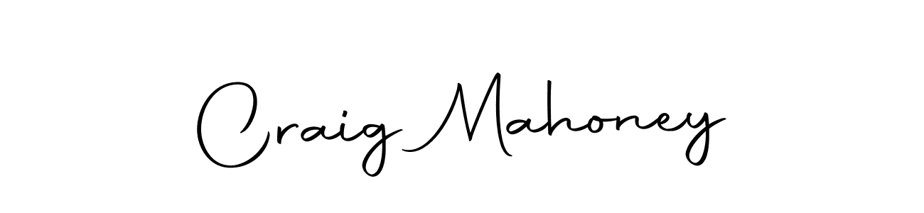 You should practise on your own different ways (Autography-DOLnW) to write your name (Craig Mahoney) in signature. don't let someone else do it for you. Craig Mahoney signature style 10 images and pictures png