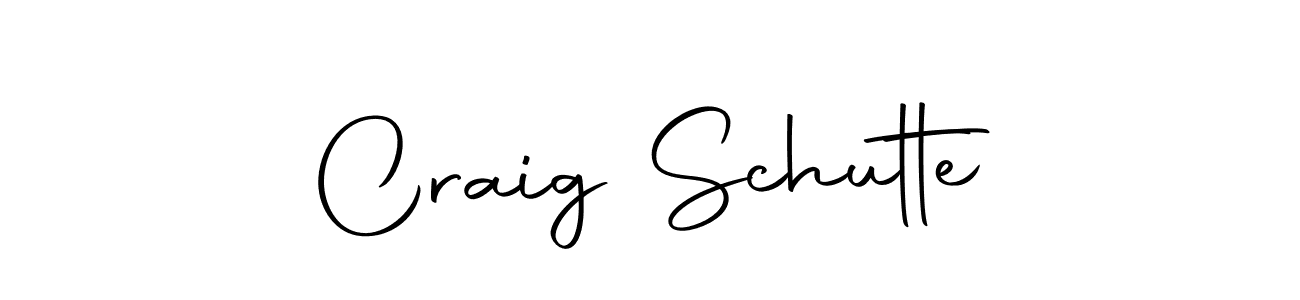 Also we have Craig Schutte name is the best signature style. Create professional handwritten signature collection using Autography-DOLnW autograph style. Craig Schutte signature style 10 images and pictures png