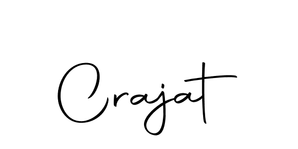 Make a beautiful signature design for name Crajat. Use this online signature maker to create a handwritten signature for free. Crajat signature style 10 images and pictures png