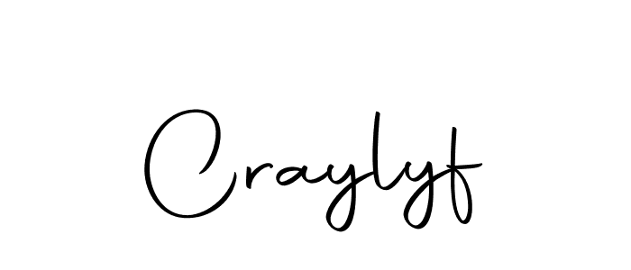 You should practise on your own different ways (Autography-DOLnW) to write your name (Craylyf) in signature. don't let someone else do it for you. Craylyf signature style 10 images and pictures png