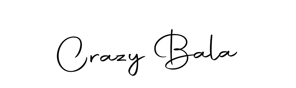 Design your own signature with our free online signature maker. With this signature software, you can create a handwritten (Autography-DOLnW) signature for name Crazy Bala. Crazy Bala signature style 10 images and pictures png