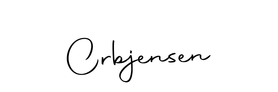 Make a beautiful signature design for name Crbjensen. With this signature (Autography-DOLnW) style, you can create a handwritten signature for free. Crbjensen signature style 10 images and pictures png