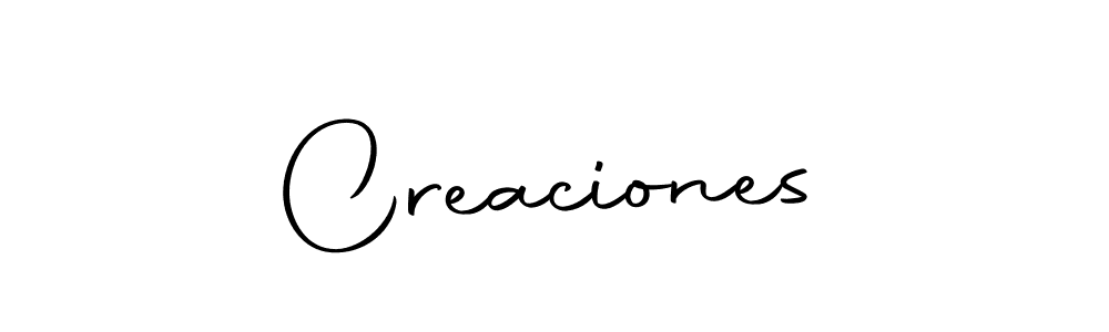 The best way (Autography-DOLnW) to make a short signature is to pick only two or three words in your name. The name Creaciones include a total of six letters. For converting this name. Creaciones signature style 10 images and pictures png