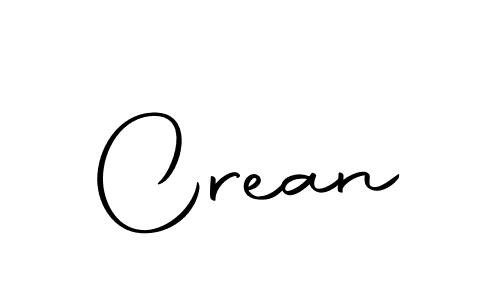 Create a beautiful signature design for name Crean. With this signature (Autography-DOLnW) fonts, you can make a handwritten signature for free. Crean signature style 10 images and pictures png