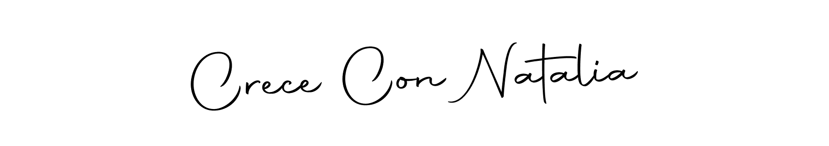 Make a beautiful signature design for name Crece Con Natalia. Use this online signature maker to create a handwritten signature for free. Crece Con Natalia signature style 10 images and pictures png