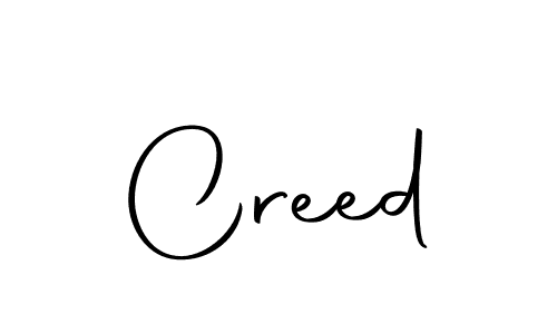 Design your own signature with our free online signature maker. With this signature software, you can create a handwritten (Autography-DOLnW) signature for name Creed. Creed signature style 10 images and pictures png