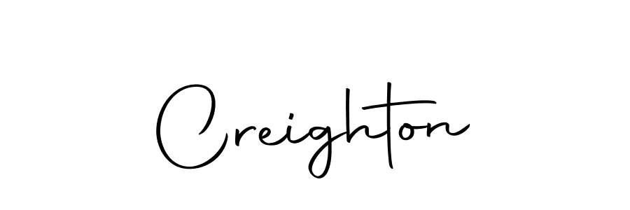 How to make Creighton name signature. Use Autography-DOLnW style for creating short signs online. This is the latest handwritten sign. Creighton signature style 10 images and pictures png