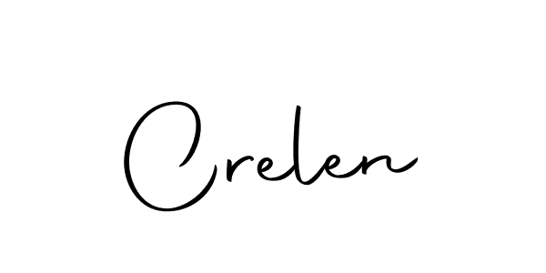 Design your own signature with our free online signature maker. With this signature software, you can create a handwritten (Autography-DOLnW) signature for name Crelen. Crelen signature style 10 images and pictures png