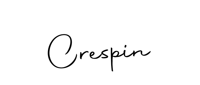 Use a signature maker to create a handwritten signature online. With this signature software, you can design (Autography-DOLnW) your own signature for name Crespin. Crespin signature style 10 images and pictures png