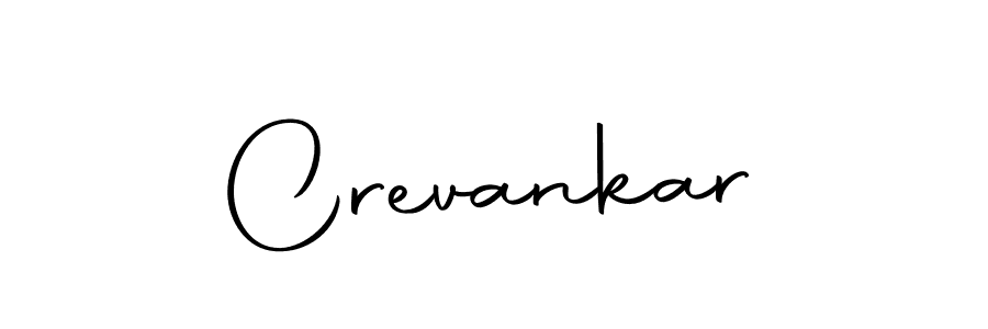 Create a beautiful signature design for name Crevankar. With this signature (Autography-DOLnW) fonts, you can make a handwritten signature for free. Crevankar signature style 10 images and pictures png