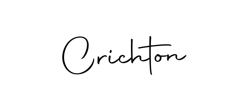 You should practise on your own different ways (Autography-DOLnW) to write your name (Crichton) in signature. don't let someone else do it for you. Crichton signature style 10 images and pictures png
